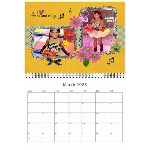 Wall Calendar (8 5 X 6) Mar 2025