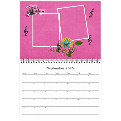 Wall Calendar (8 5 X 6) Sep 2025