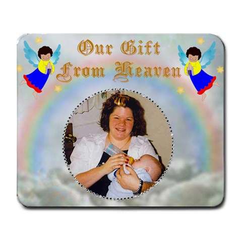 Our Gift Mouse Pad By Suzie 9.25 x7.75  Mousepad - 1