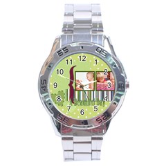 kids - Stainless Steel Analogue Watch