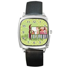 kids - Square Metal Watch