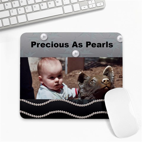 Pearl Mousepad By Maryanne 9.25 x7.75  Mousepad - 1