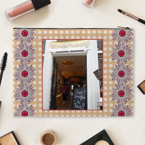 All Excited Cosmetic Bag (xl) By Deborah Back