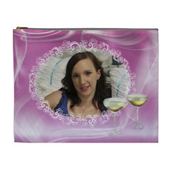 Misty Pink Cosmetic Bag (XL)