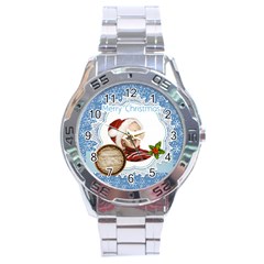 xmas - Stainless Steel Analogue Watch