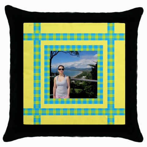My Sunny Day Throw Pillow By Deborah Front