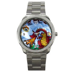 Clock watch - Sport Metal Watch