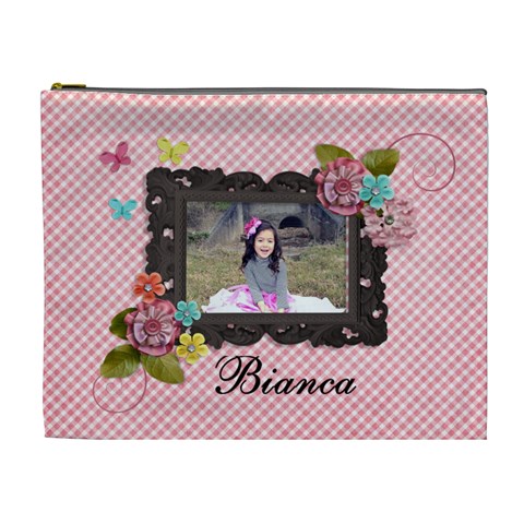 Xl Cosmetic Bag Front