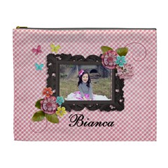 XL Cosmetic Bag- Sweet Bianca - Cosmetic Bag (XL)