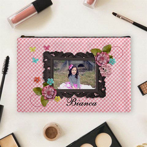 Large Cosmetic Bag Front