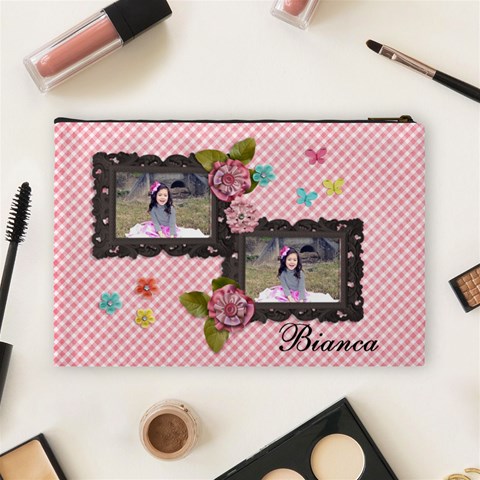 Large Cosmetic Bag Back