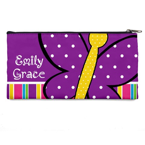 Girls Personalised Pencil Case By Mum2 Back