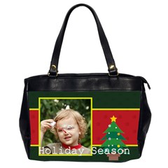 merry christmas - Oversize Office Handbag (2 Sides)