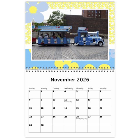 Happy Days Calendar (any Year) By Deborah Nov 2026