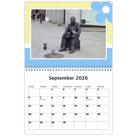 Happy Days Calendar (any Year) By Deborah Sep 2026