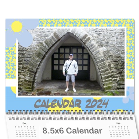 Happy Days (any Year) Mini Wall Calendar By Deborah Cover