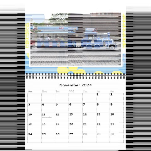 Happy Days (any Year) Mini Wall Calendar By Deborah Nov 2024