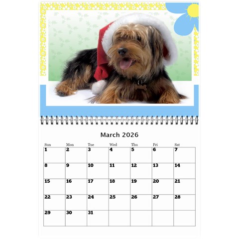 Happy Days (any Year) Mini Wall Calendar By Deborah Mar 2026
