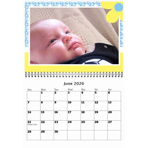 Happy Days (any Year) Mini Wall Calendar By Deborah Jun 2026