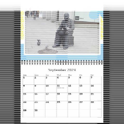 Happy Days (any Year) Mini Wall Calendar By Deborah Sep 2024