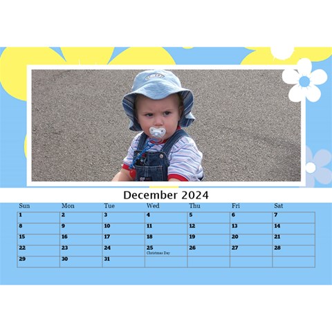 Happy Days Desktop Calendar (any Year) 8 5x6 By Deborah Dec 2024