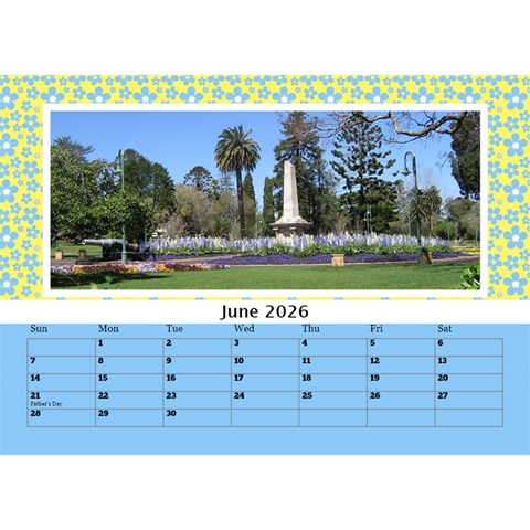 Happy Days Desktop Calendar (any Year) 8 5x6 By Deborah Jun 2026