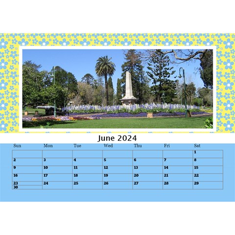 Happy Days Desktop Calendar (any Year) 8 5x6 By Deborah Jun 2024