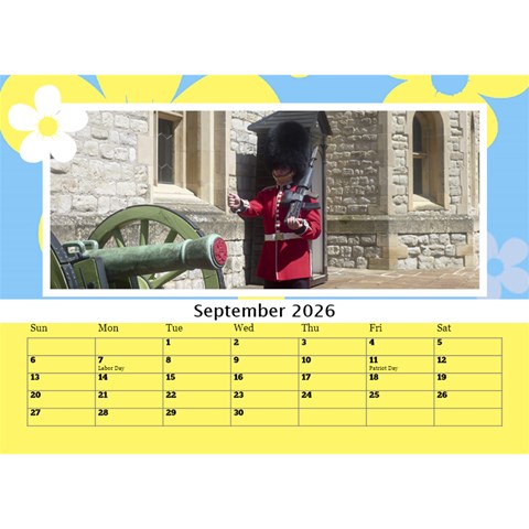 Happy Days Desktop Calendar (any Year) 8 5x6 By Deborah Sep 2026