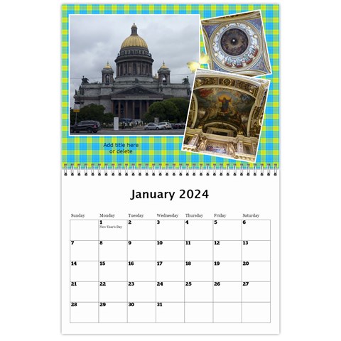 Sunny Days Wall Calendar By Deborah Jan 2024