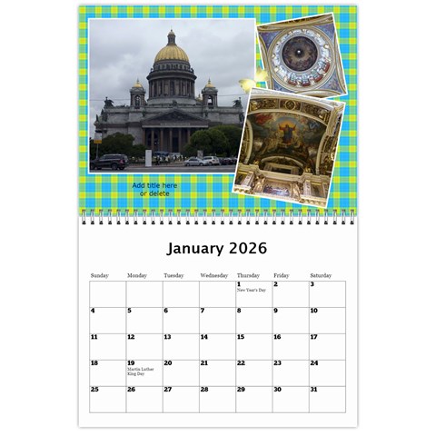 Sunny Days Wall Calendar By Deborah Jan 2026