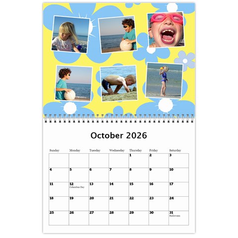 Sunny Days Wall Calendar By Deborah Oct 2024