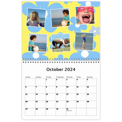 Sunny Days Wall Calendar By Deborah Oct 2024
