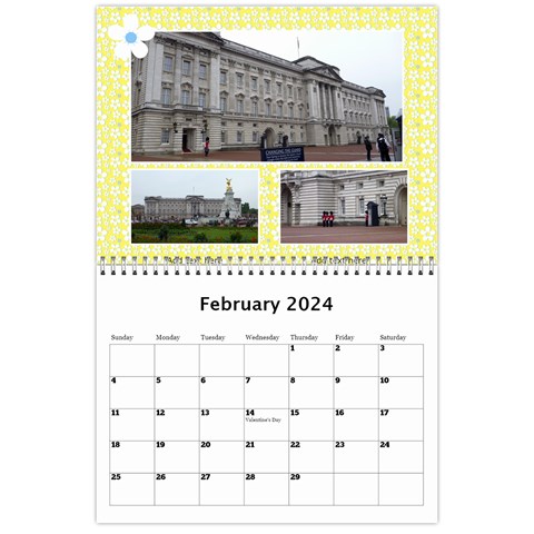 Sunny Days Wall Calendar By Deborah Feb 2024