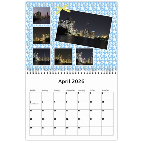 Sunny Days Wall Calendar By Deborah Apr 2026