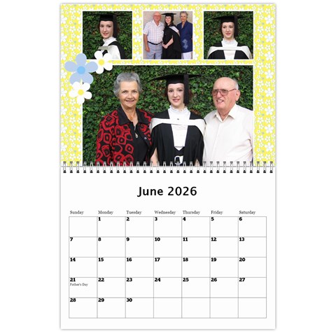 Sunny Days Wall Calendar By Deborah Jun 2026