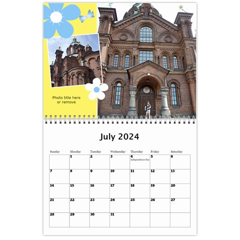 Sunny Days Wall Calendar By Deborah Jul 2024