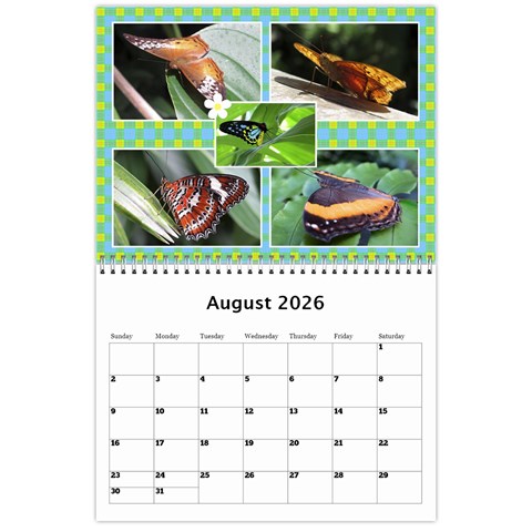 Sunny Days Wall Calendar By Deborah Aug 2026