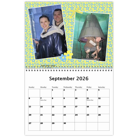 Sunny Days Wall Calendar By Deborah Sep 2024