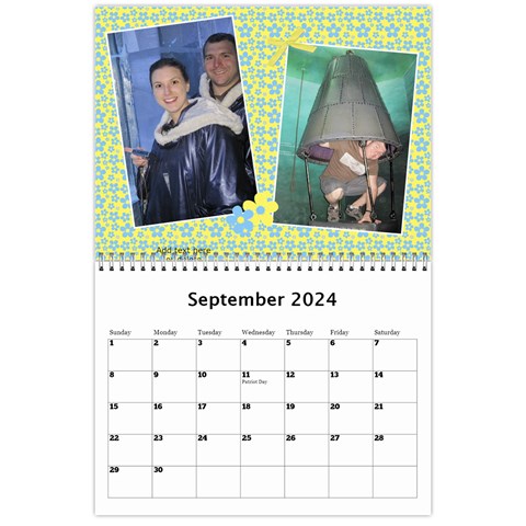 Sunny Days Wall Calendar By Deborah Sep 2024