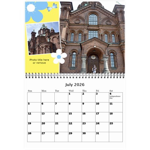 Sunny Days Mini Wall Calendar By Deborah Jul 2026