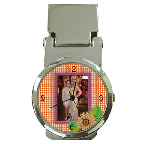 Elegant Money  Clip Watch By Deborah Front