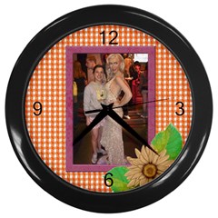 Elegant Wall Clock (black)