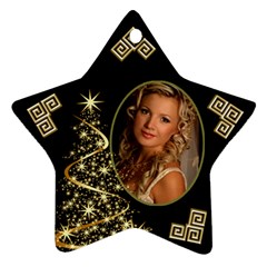 Sparkle of Christmas Star Ornament - Ornament (Star)