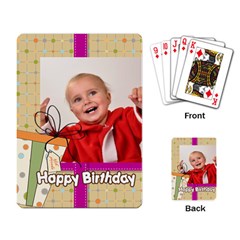 happy birthday - Playing Cards Single Design (Rectangle)