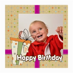 happy birthday - Medium Glasses Cloth (2 Sides) happy birthday - Medium Glasses Cloth (2 Sides)