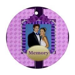 memory - Ornament (Round)