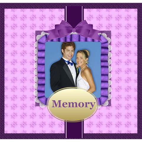 Memory By Joely 12 x12  Scrapbook Page - 1