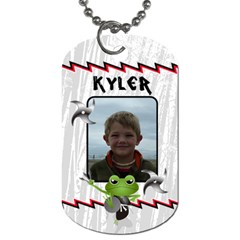 NinjaFrogTag - Dog Tag (Two Sides)