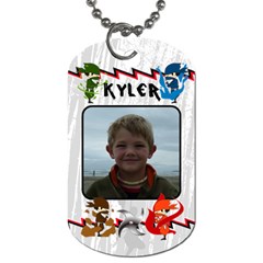 Ninja Tag Elements - Dog Tag (Two Sides)