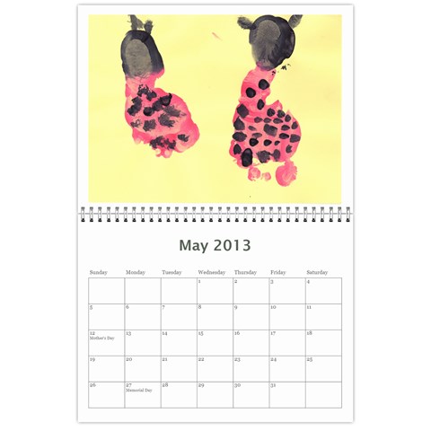 Calendar2013 By Jennifer Gageby May 2013